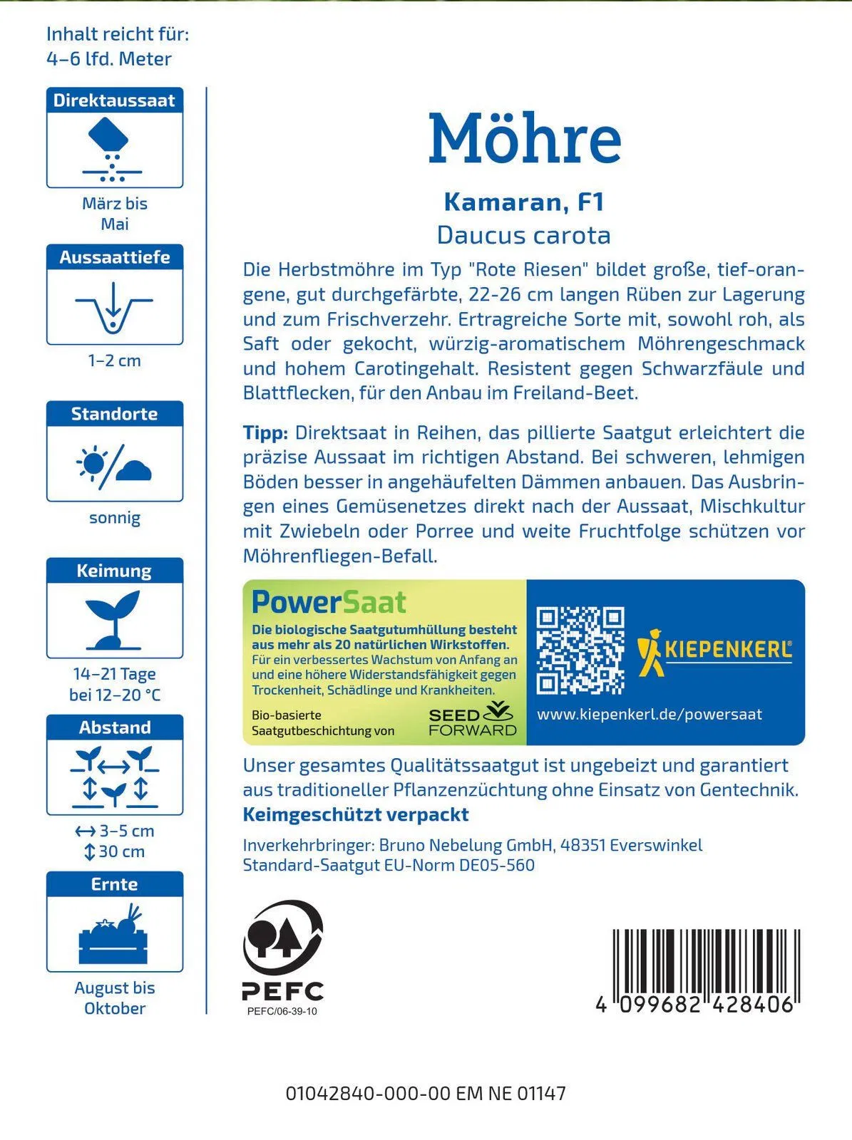 Möhren Kamaran PowerSaat