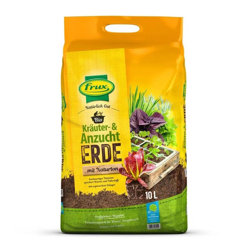 Bio Kräuter- und Anzuchterde, 10 Liter