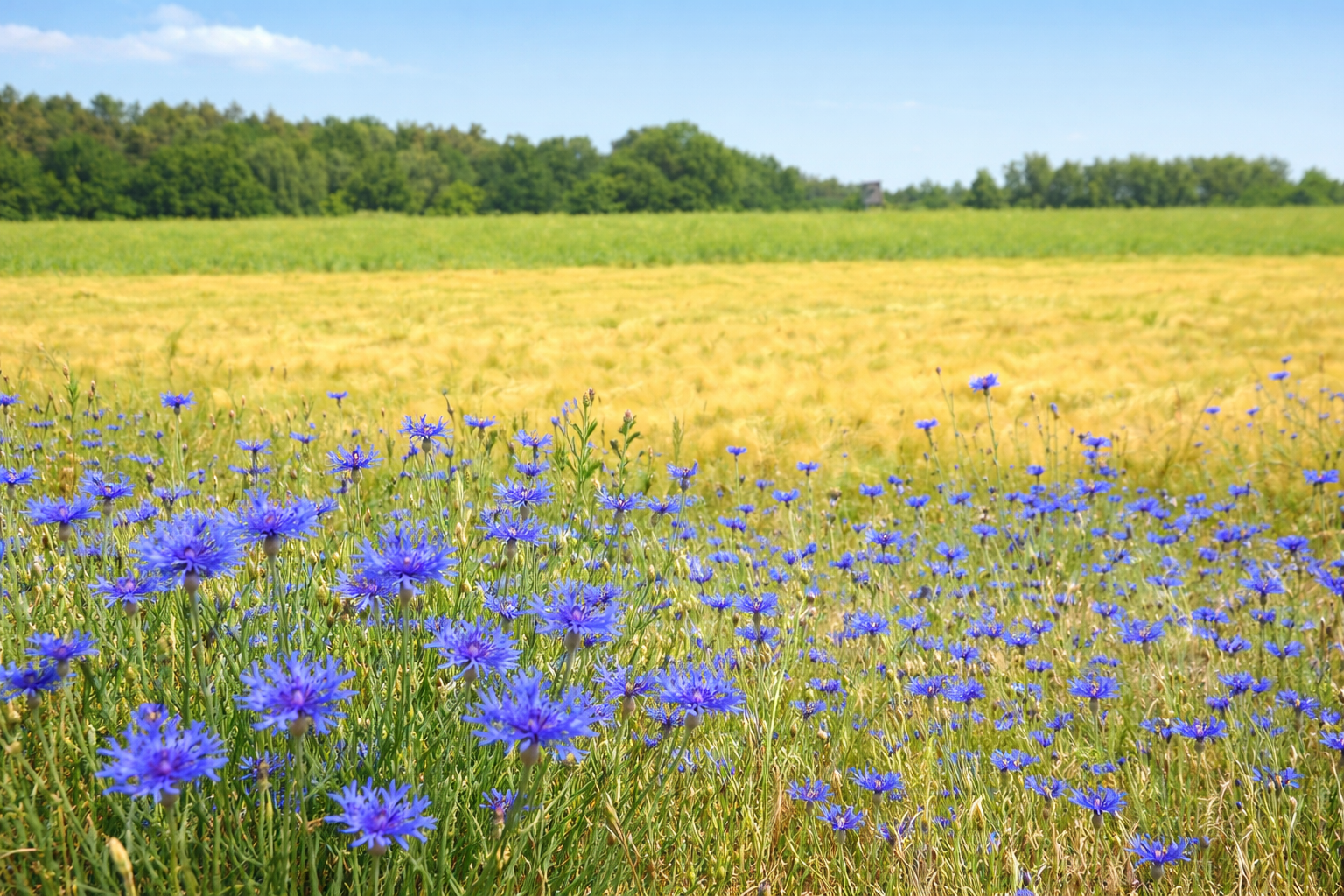 Wilde Kornblume