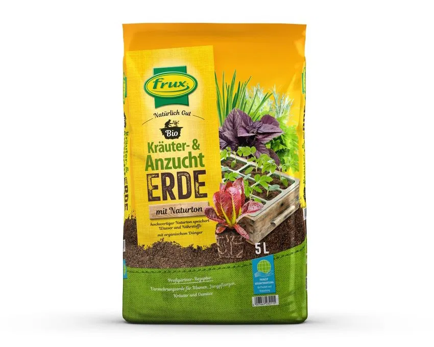 Bio Kräuter- und Anzuchterde, 5 Liter