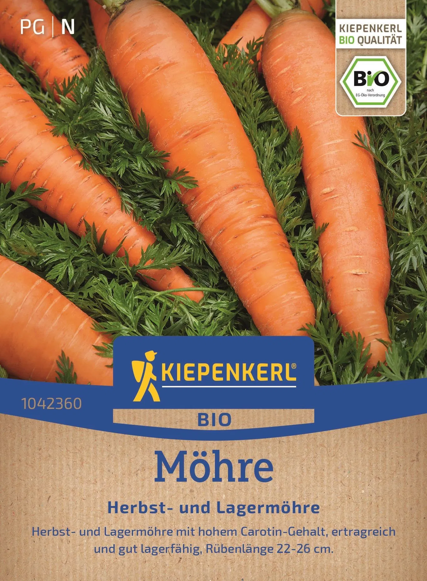 Bio Möhre (Lagermöhre)