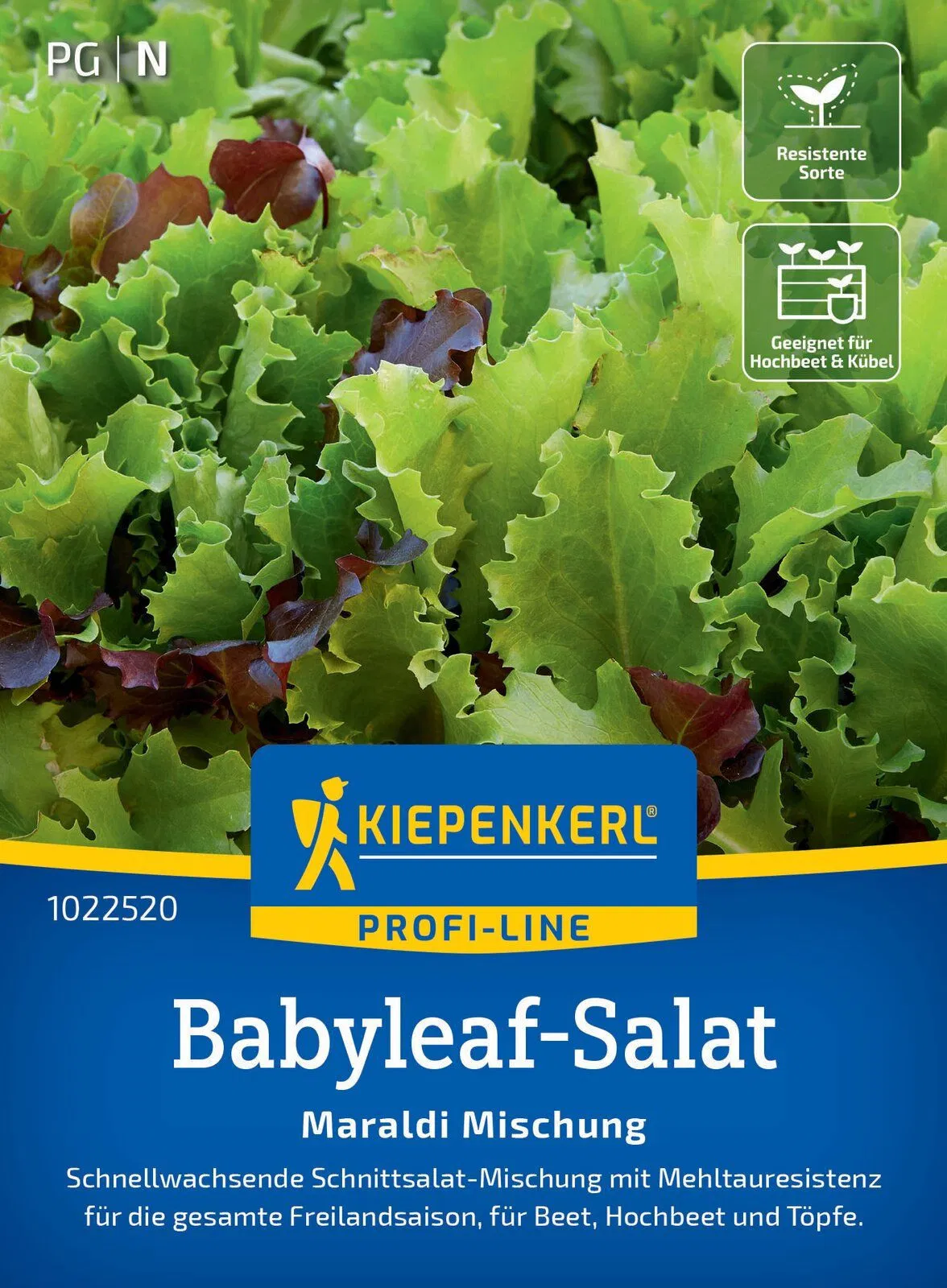 Pflücksalat Babyleaf Maraldi Mix PowerSaat