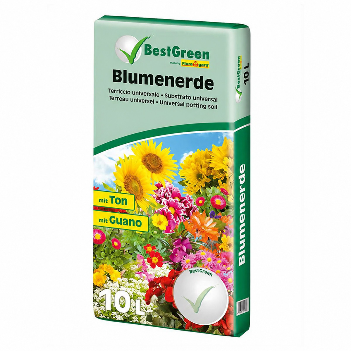 BestGreen Blumenerde, 10 Liter