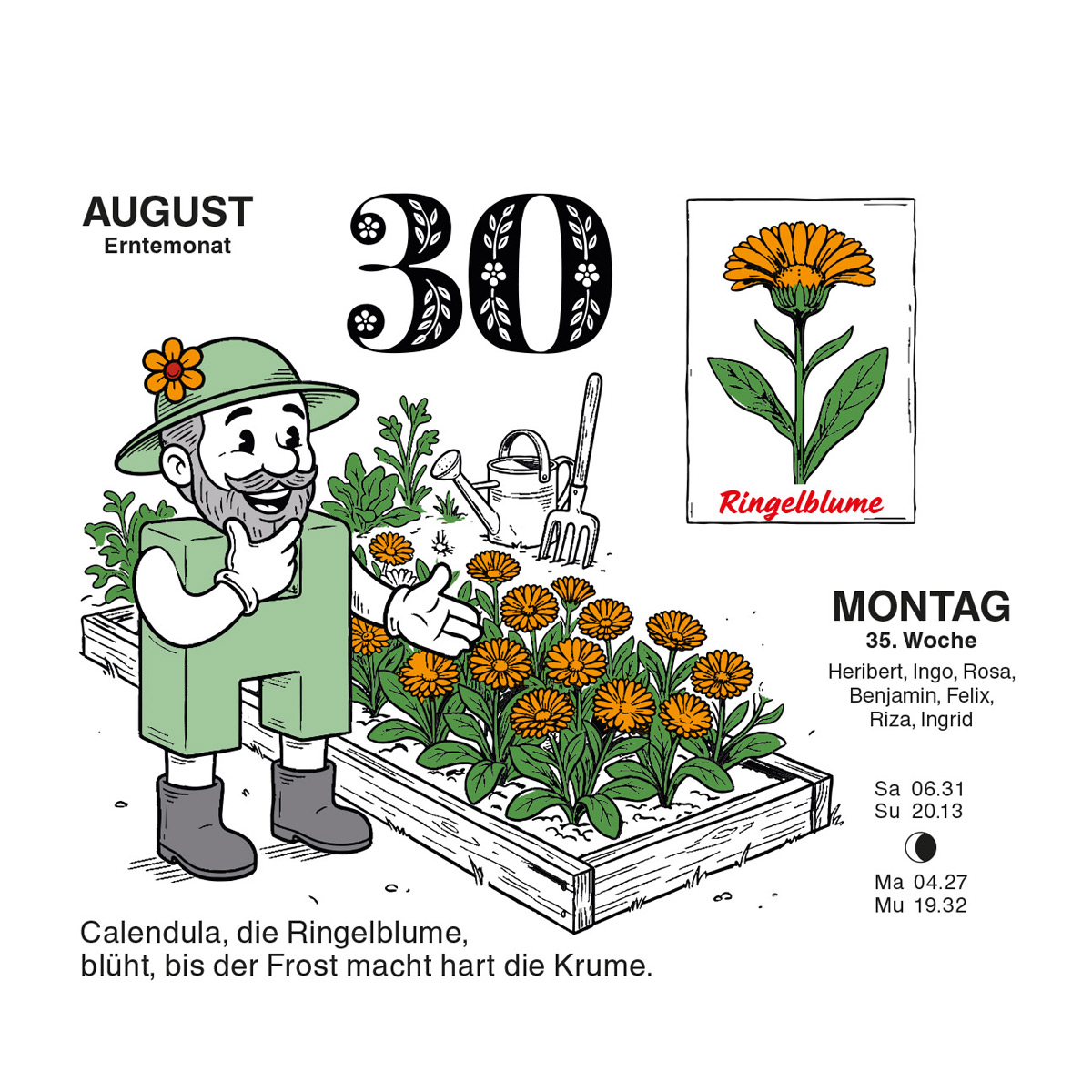 Abreißkalender Der große Grüne Wink® 2027