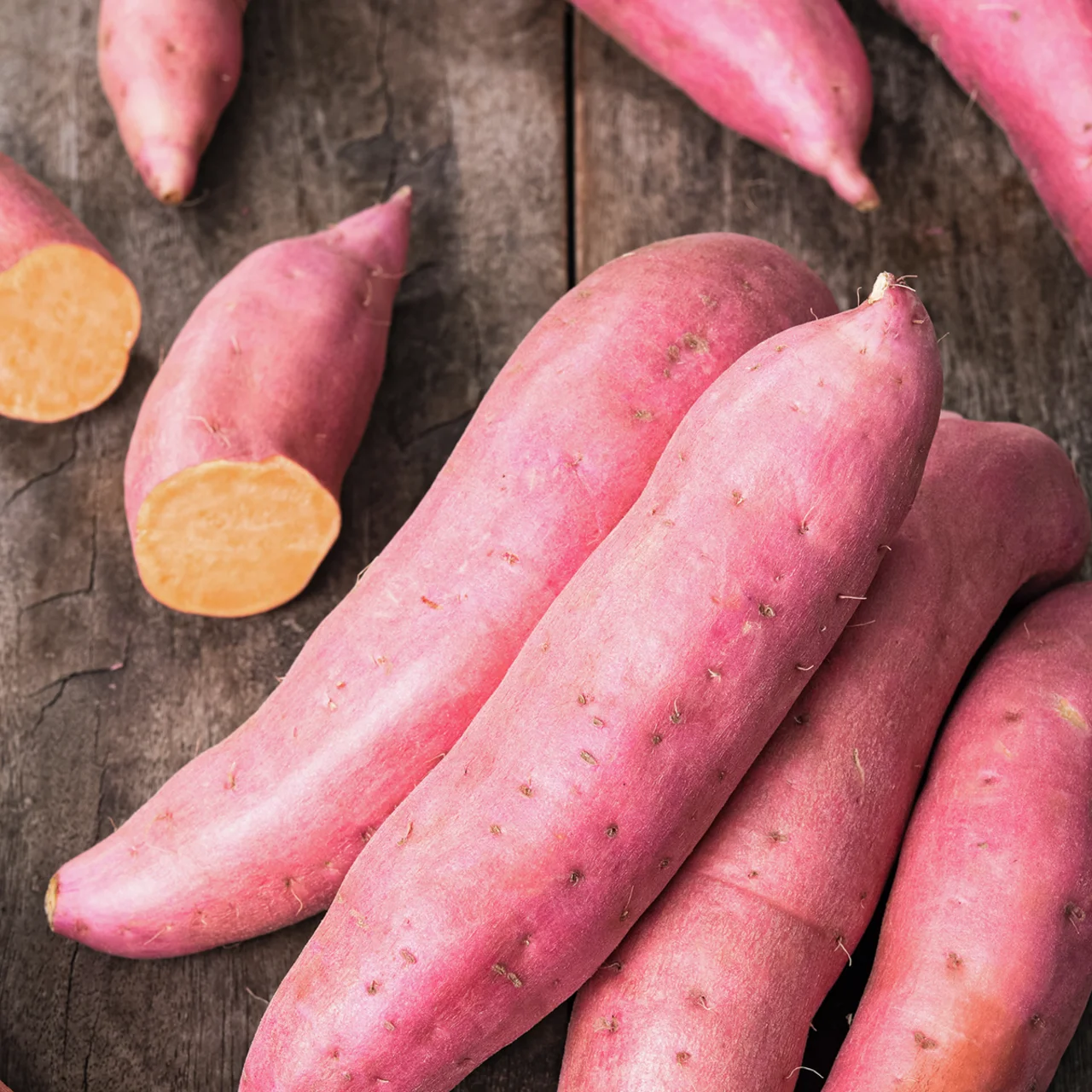 Süßkartoffelpflanze