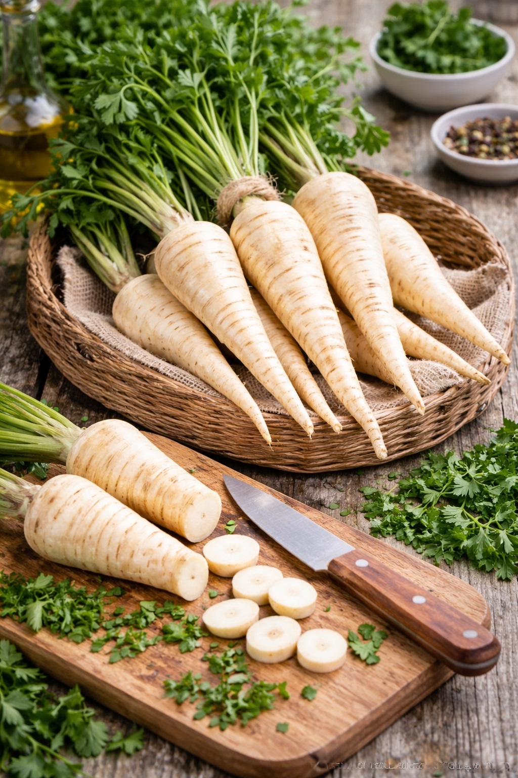 Wurzelpetersilie Halblange