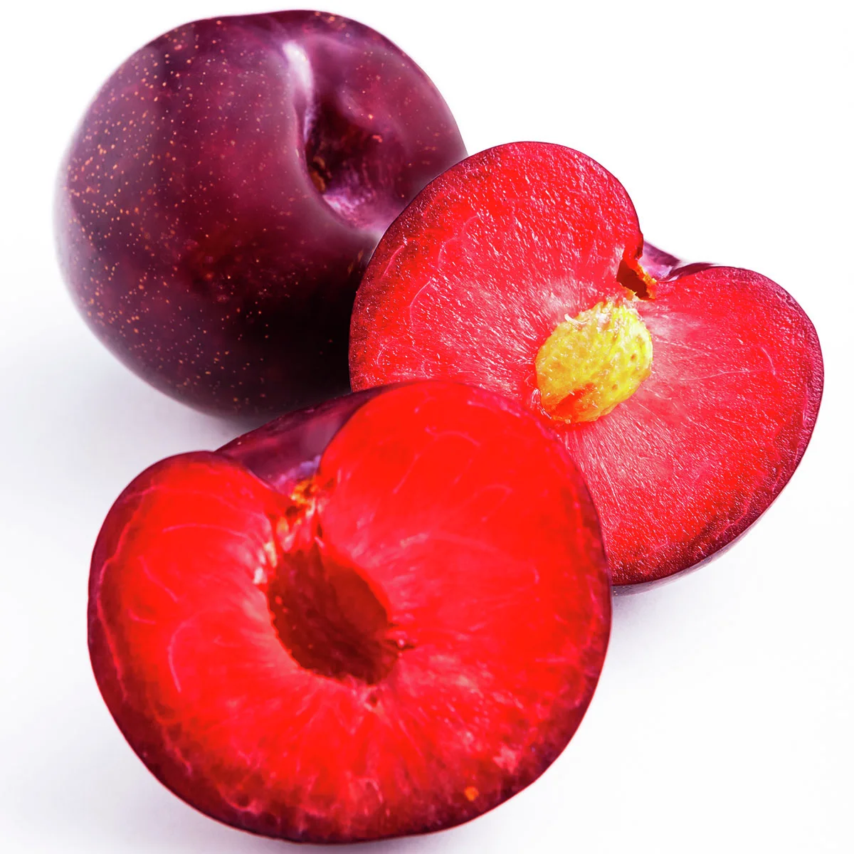 Rotfleischige Pflaume Vampira