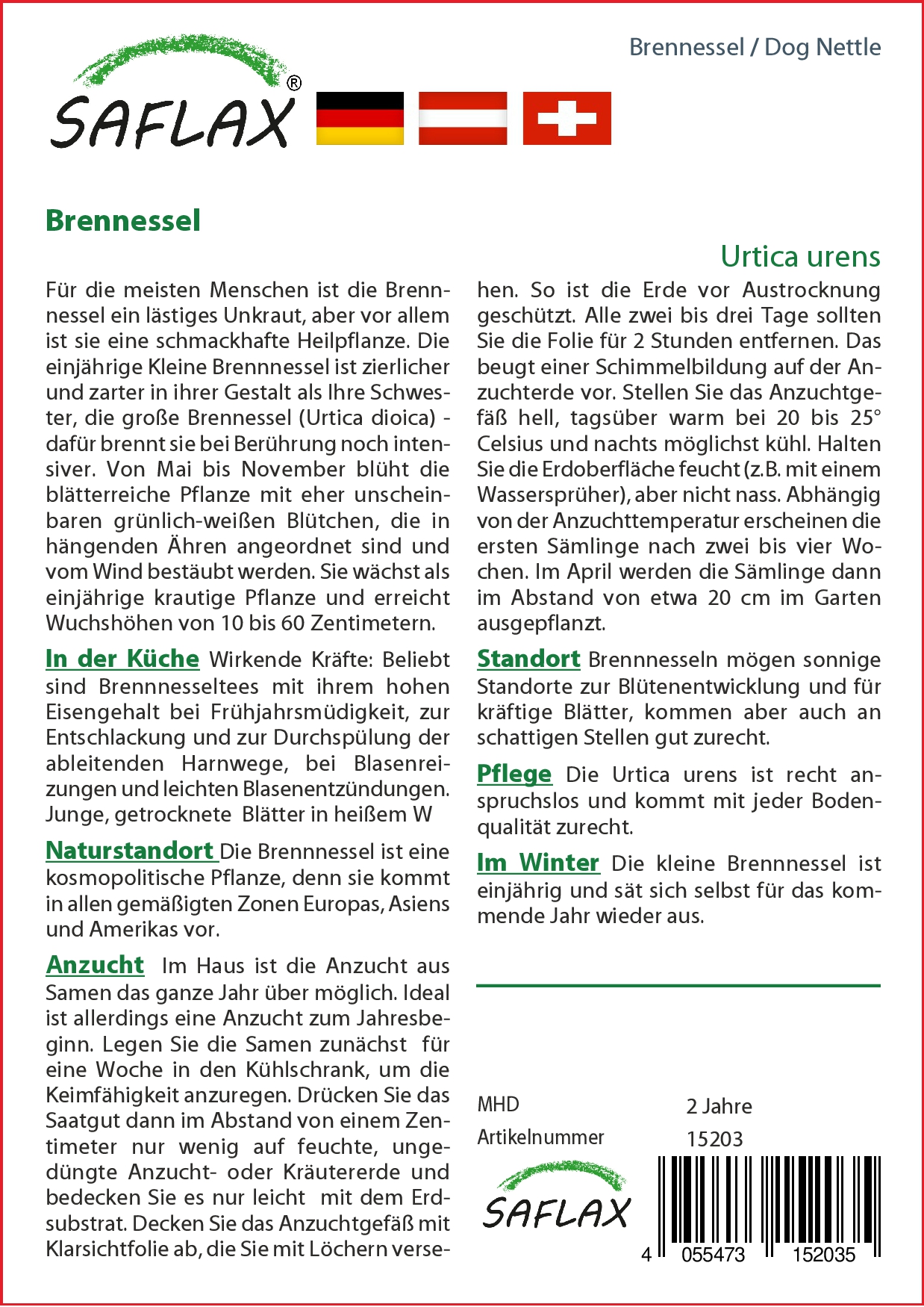 Brennnesselsamen
