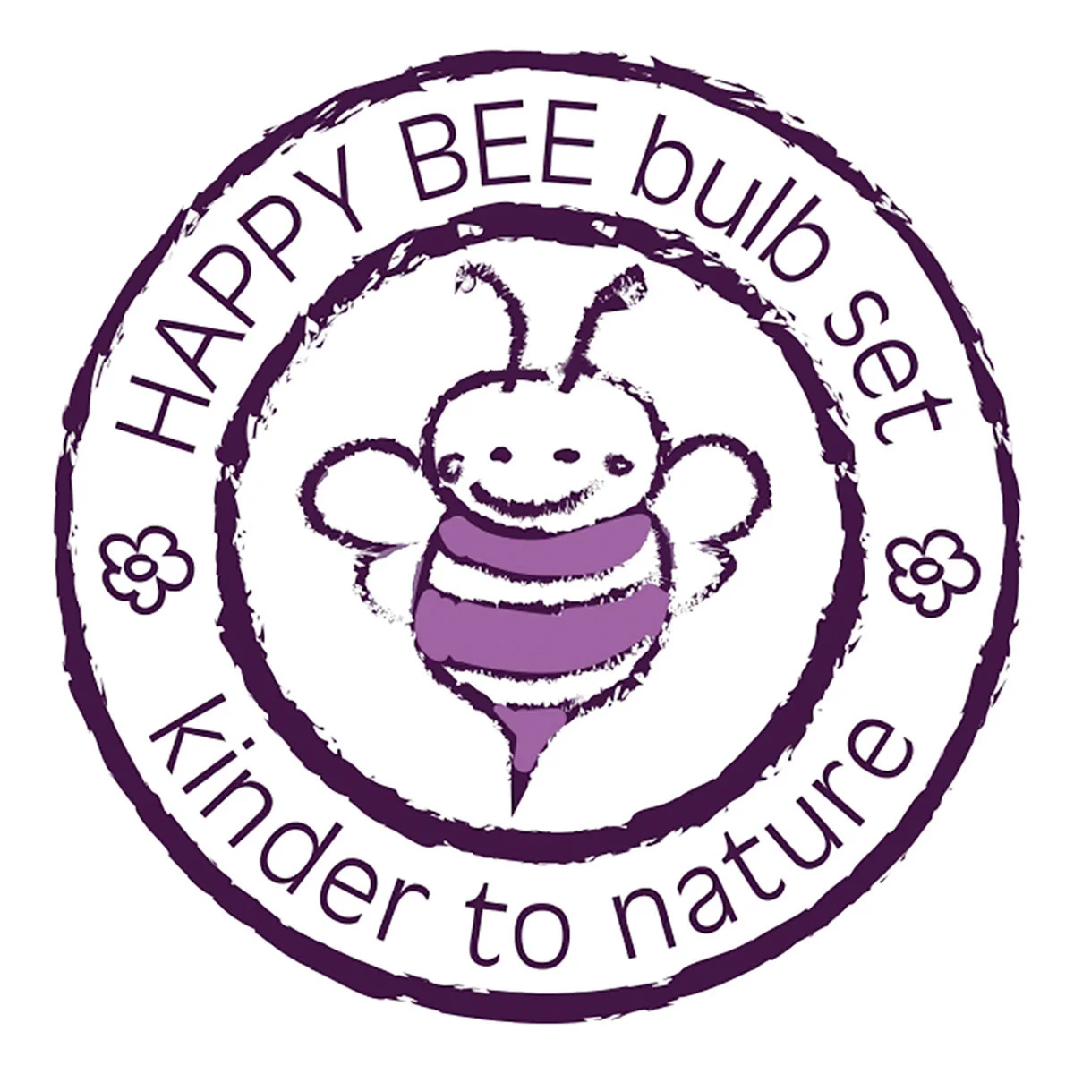 Blumenzwiebel-Set Happy Bee Purpur-Violett
