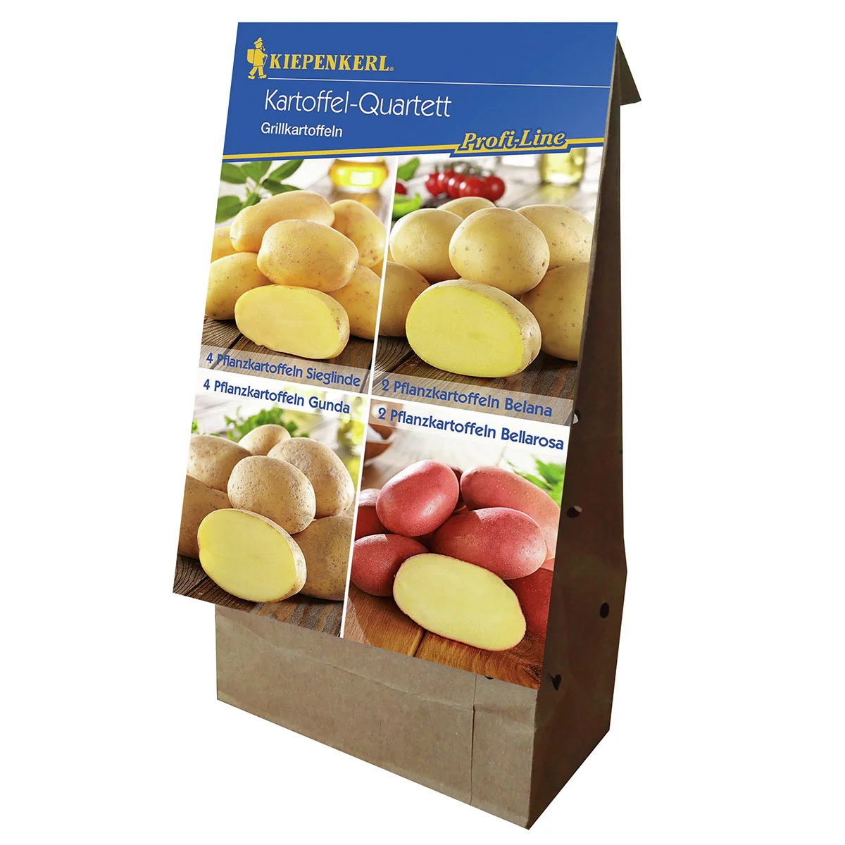 Kartoffel-Quartett Grillkartoffeln, 12 Stück