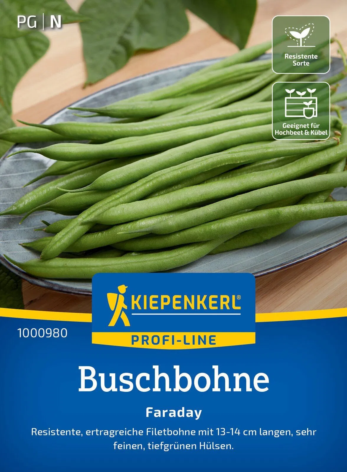 Buschbohne Faraday PowerSaat