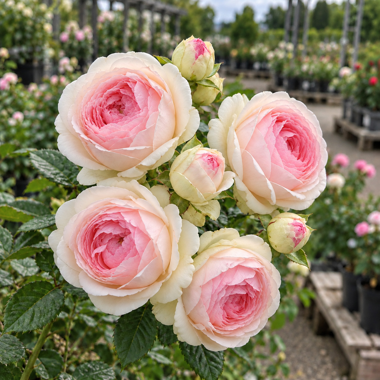 Strauchrose Eden Rose 85® (Pierre de Ronsard)