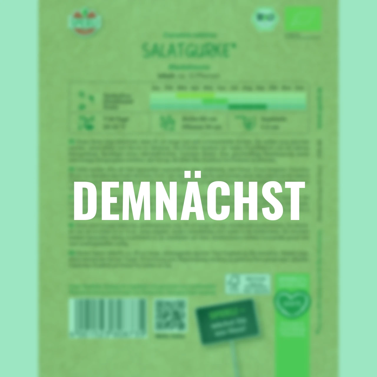 BIO Gurkensamen Marketmore