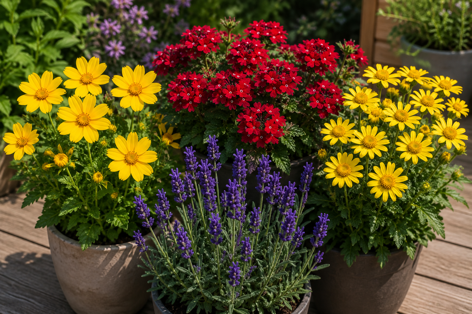 Sommerblumen-Set Flotte Biene, 12 Stück